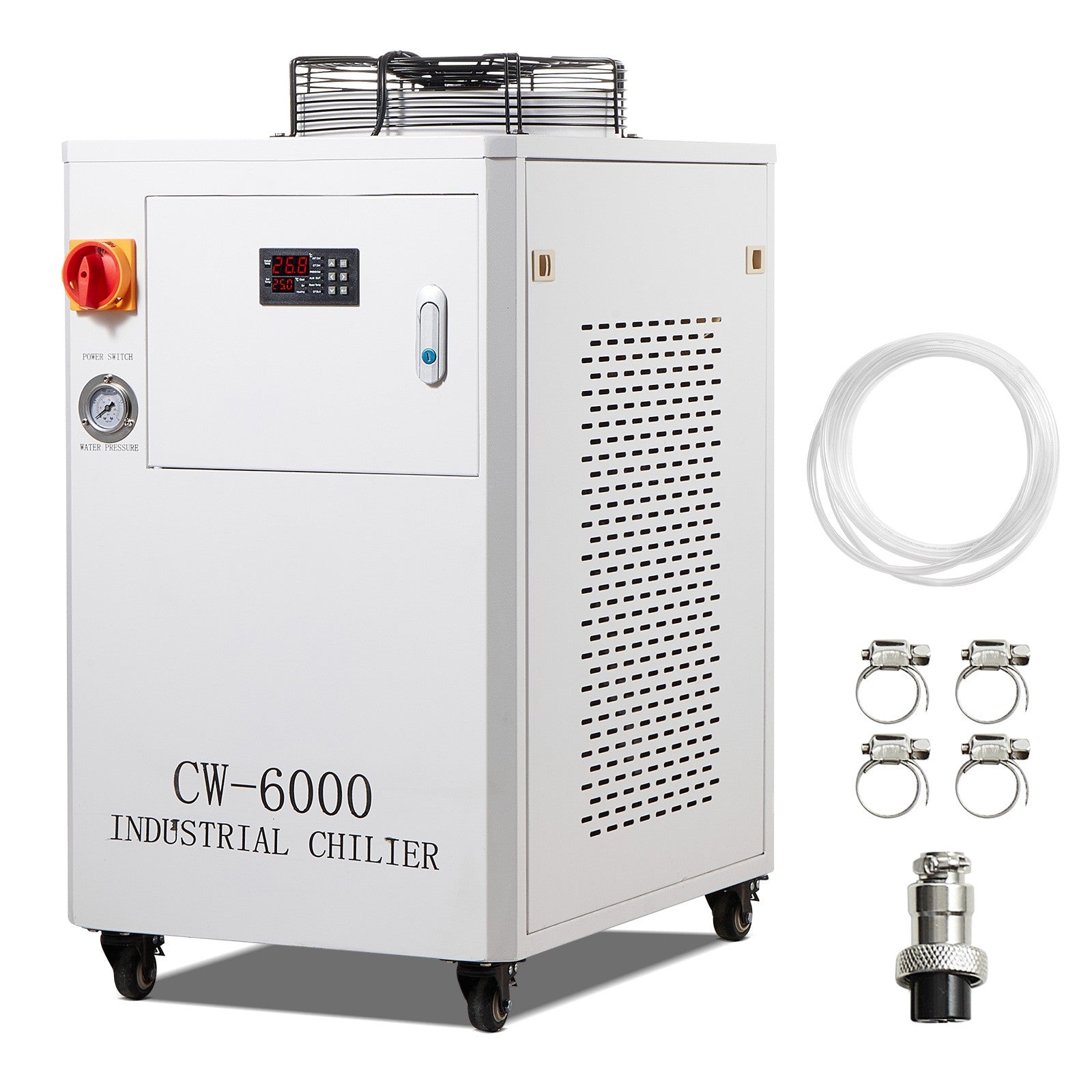 Industrial Water Cooling System CW-6000 15L 65L/Min Laser Cooler with Compressor