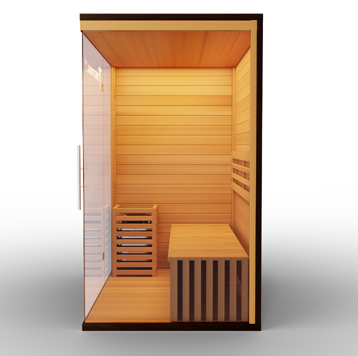 3-Person Home Steam Sauna — Traditional 7