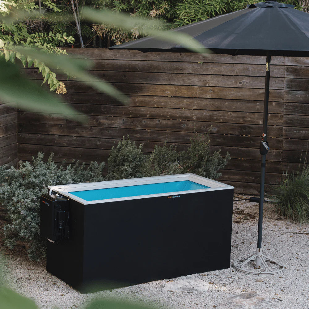 All-In-One residential cold plunge open view showing seating depth and water capacity