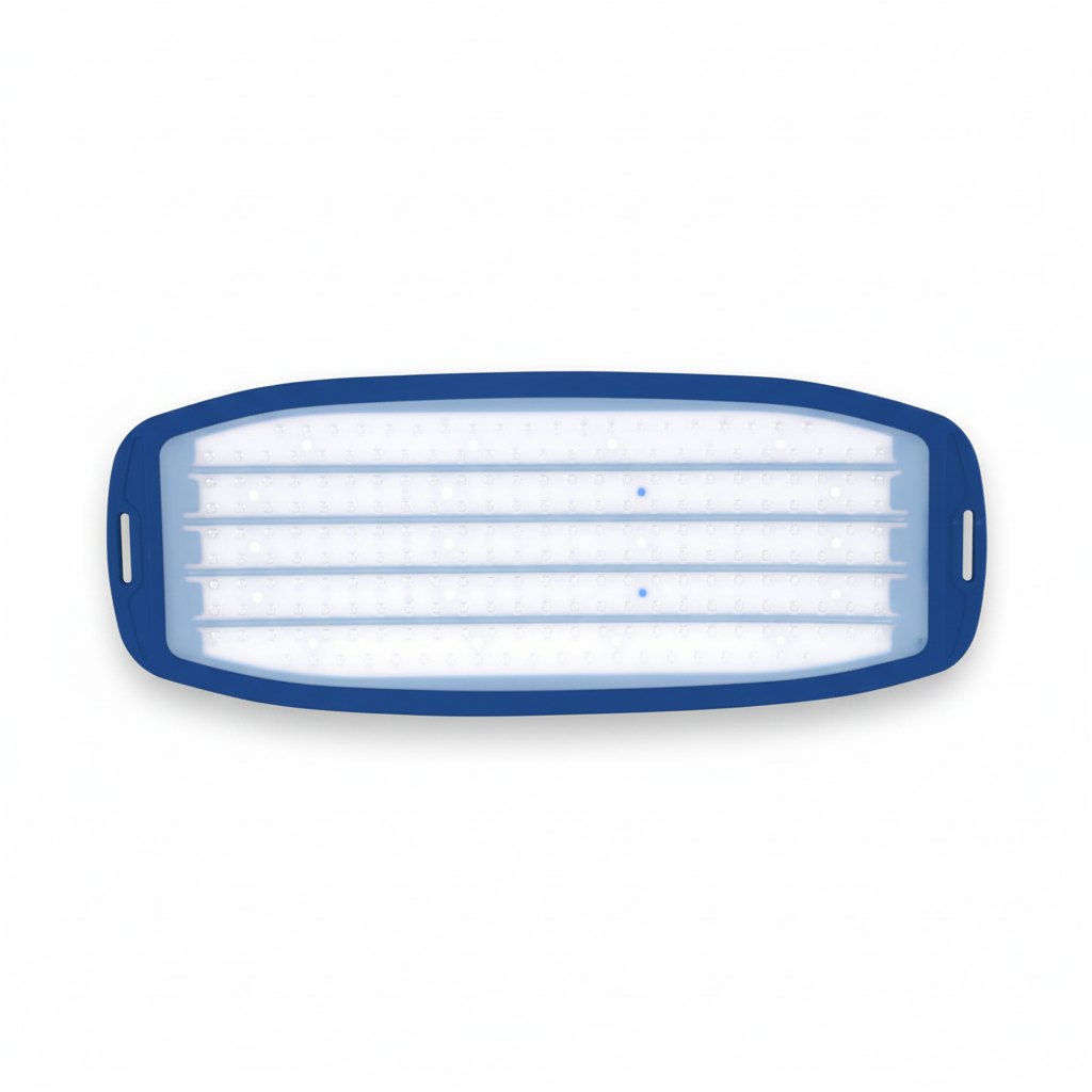 Athena flexible LED panel top view — clinical-grade light therapy technology