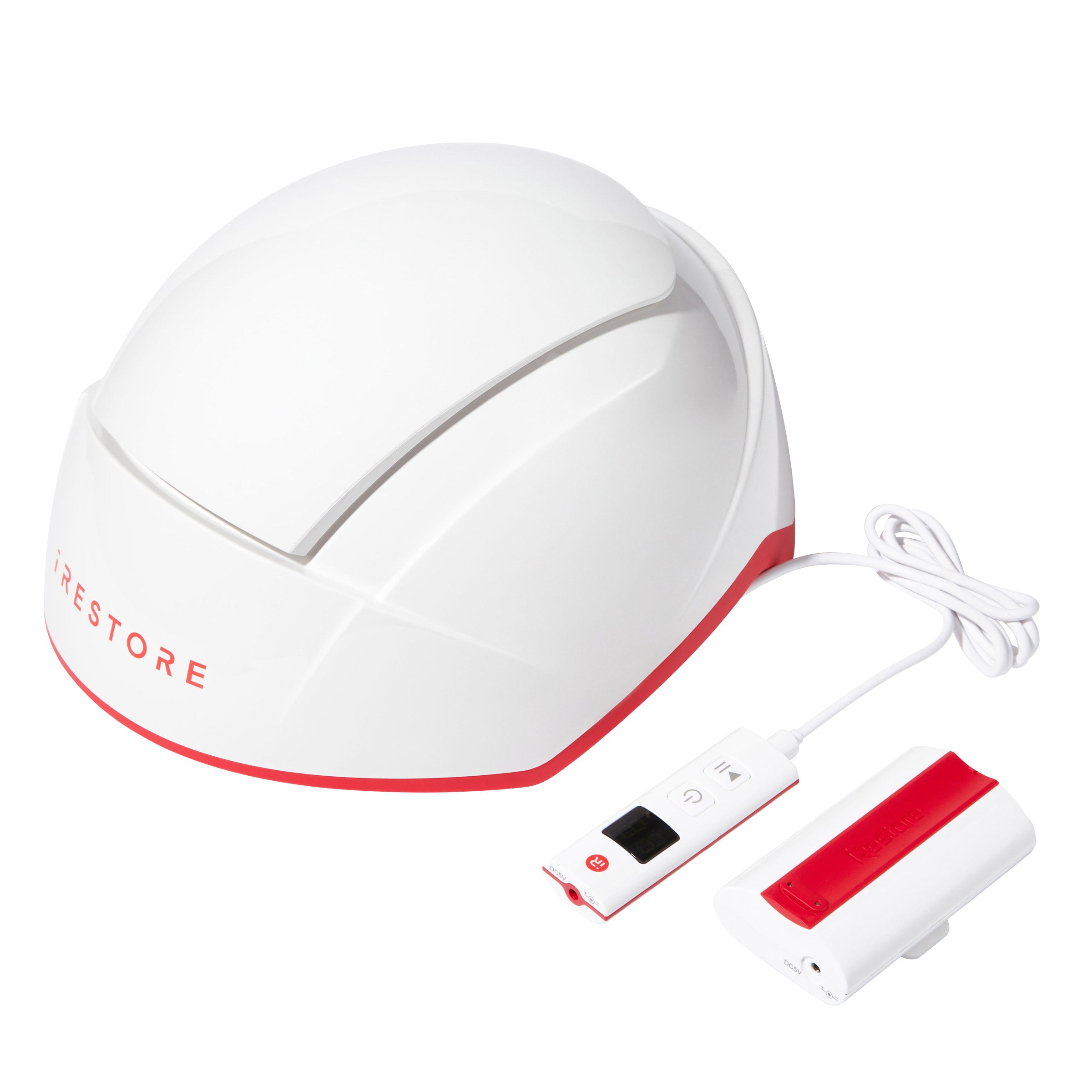 iRestore Professional 282-laser helmet packaging and accessories
