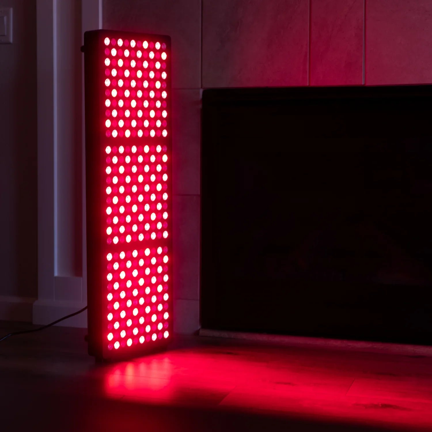 RN300 red light panel beam coverage diagram for full-body therapy