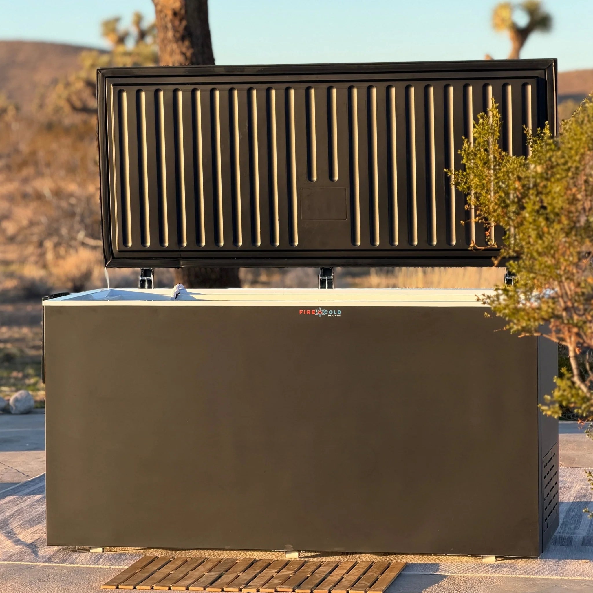 All-In-One residential cold plunge digital control display for temperature and filtration